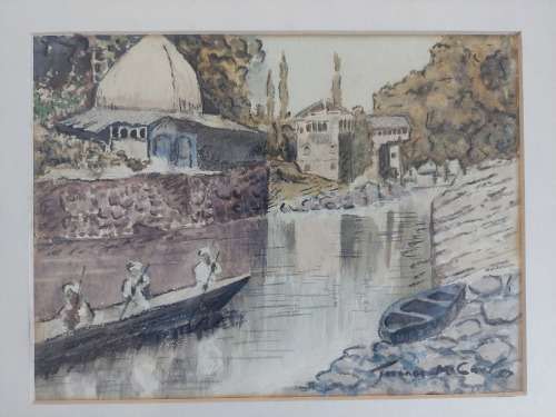 Wow!! Rare Terence McCaw watercolour dated 57 Value R6500 wow!!