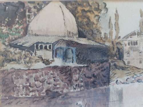 Wow!! Rare Terence McCaw watercolour dated 57 Value R6500 wow!!
