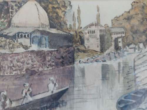 Wow!! Rare Terence McCaw watercolour dated 57 Value R6500 wow!!