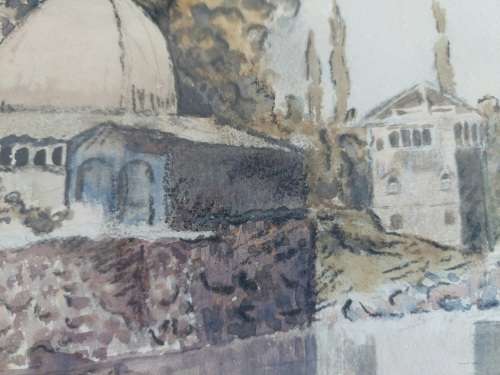 Wow!! Rare Terence McCaw watercolour dated 57 Value R6500 wow!!