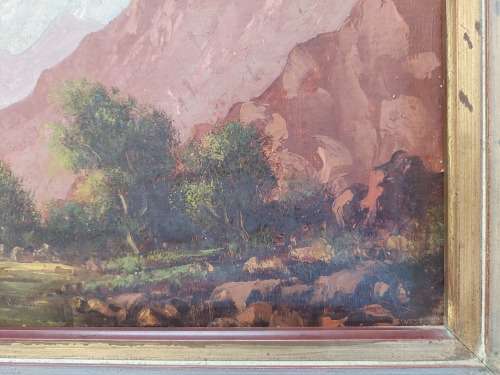 Amazing!! Johan Greeff oil on board 370 x 270mm value R1500