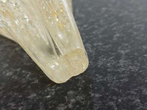 Stunning vintage murano glass paperweight circa 1960`s wow!!