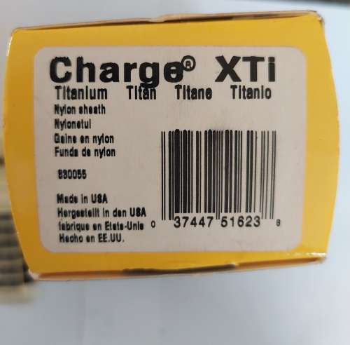 Wow!! Leatherman Charge XTI titanium in box, like new!!