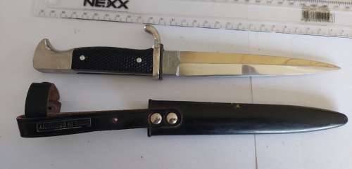 Rare post WW2 German Rehwappen solingen scout youth dagger What a find!!