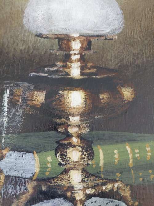 Lovely!! Denzil Herring oil on board 455 x 355mm value R1500