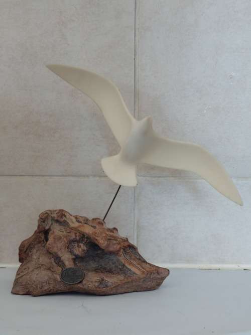 Wow!! 1970`s John Perry seagull sculpture
