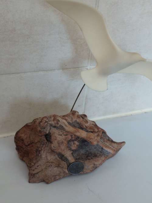 Wow!! 1970`s John Perry seagull sculpture