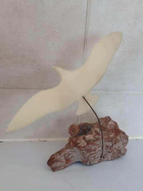 Wow!! 1970`s John Perry seagull sculpture