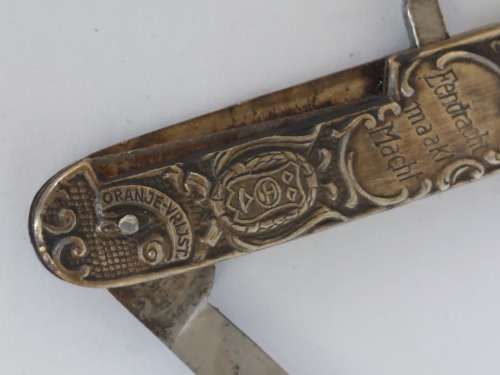 Wow!! Vintage Kruger & De Wet boer pocket knife wow!!