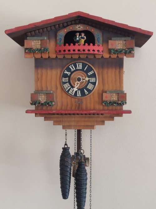 Awesome vintage black forrest Kunec musical clock 100% working!!