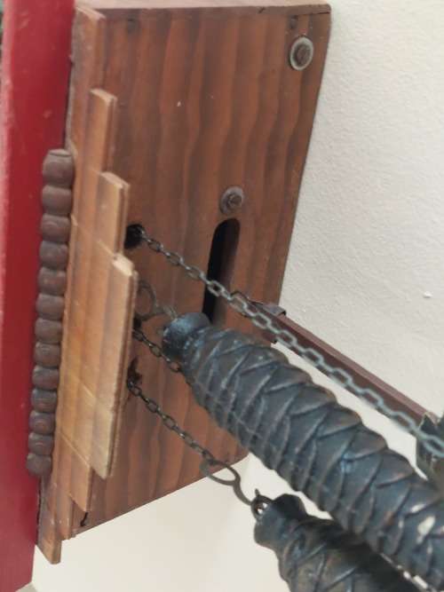 Awesome vintage black forrest Kunec musical clock 100% working!!