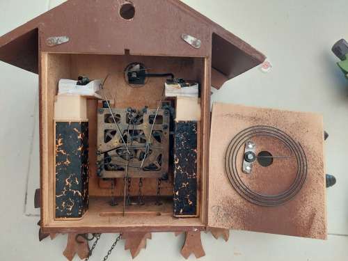 Wow!! Awesome vintage German cuckoo clock 100% working!!