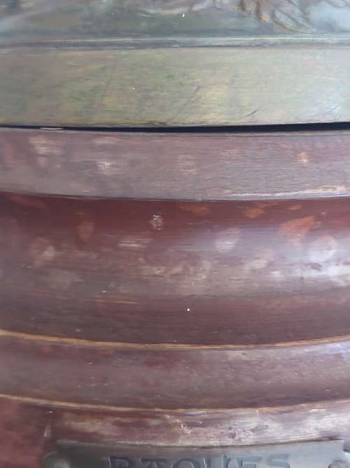 Magnificent antique Emile Bruchon cold painted spelter figure Value R3500