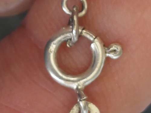 Rare!! Vintage 800 silver extra length necklace with increadible design 25,0g