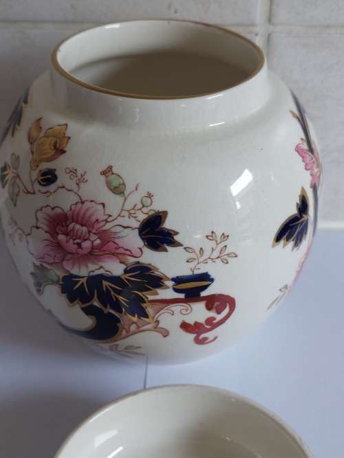 Wow!! 1880`s Mason`s ironstone ginger jar Value R1500