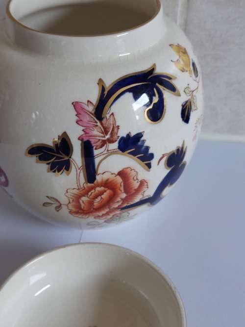 Wow!! 1880`s Mason`s ironstone ginger jar Value R1500