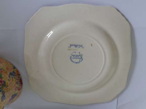 Another 1930`s Royal Winton Welbeck chinz trio Value R950