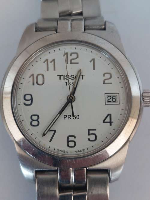 WOW!! Tissot PR50 mens stainless steel quartz watch Value R3000