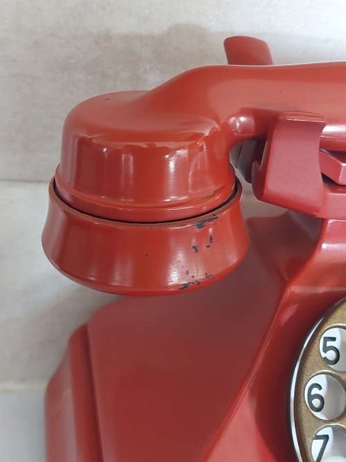 Rare!! 1930 `SA` Siemens Red King Pyramid phone Value R12000