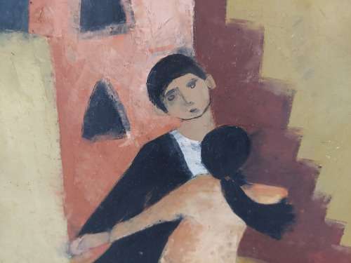 Gorgeous Christa de Kock acrylic on board 800 x 600mm Value R5500