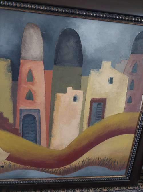 Gorgeous Christa de Kock acrylic on board 800 x 600mm Value R5500