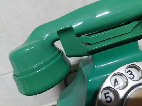 Extremely Rare!! 1930 Green `SA` Siemens King Pyramid phone Value R12000