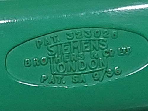 Extremely Rare!! 1930 Green `SA` Siemens King Pyramid phone Value R12000