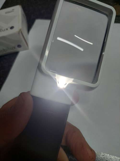 Wow!! ESCHENBACH Mobilux 15113 10D 3.5 x magnifying glass Value R2500