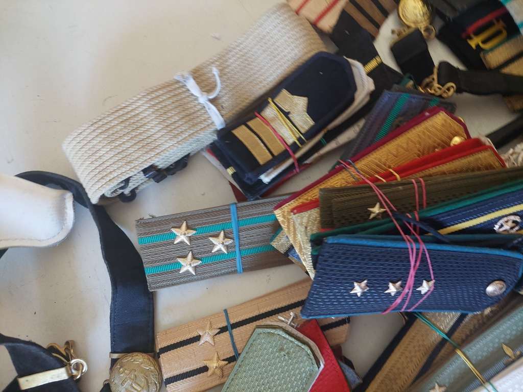 AMAZING collection of vintage Soviet military, navy & airforce items