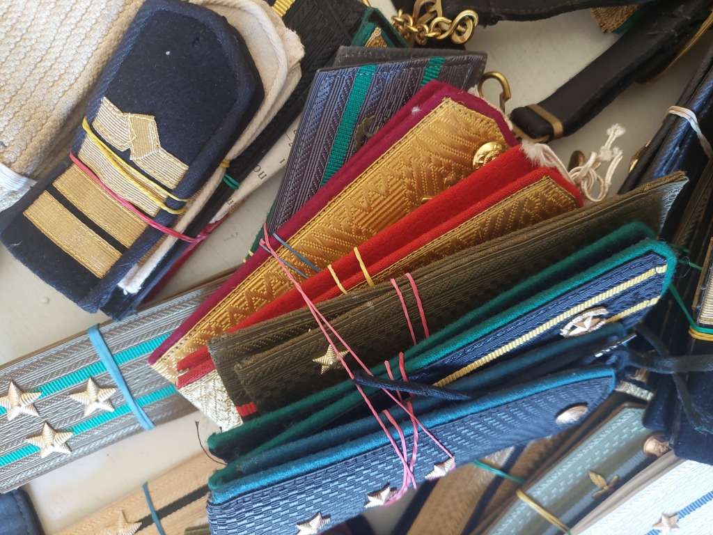 AMAZING collection of vintage Soviet military, navy & airforce items