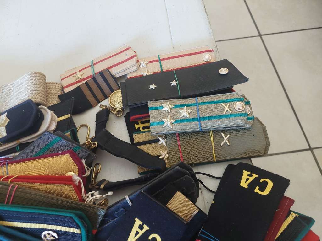 AMAZING collection of vintage Soviet military, navy & airforce items