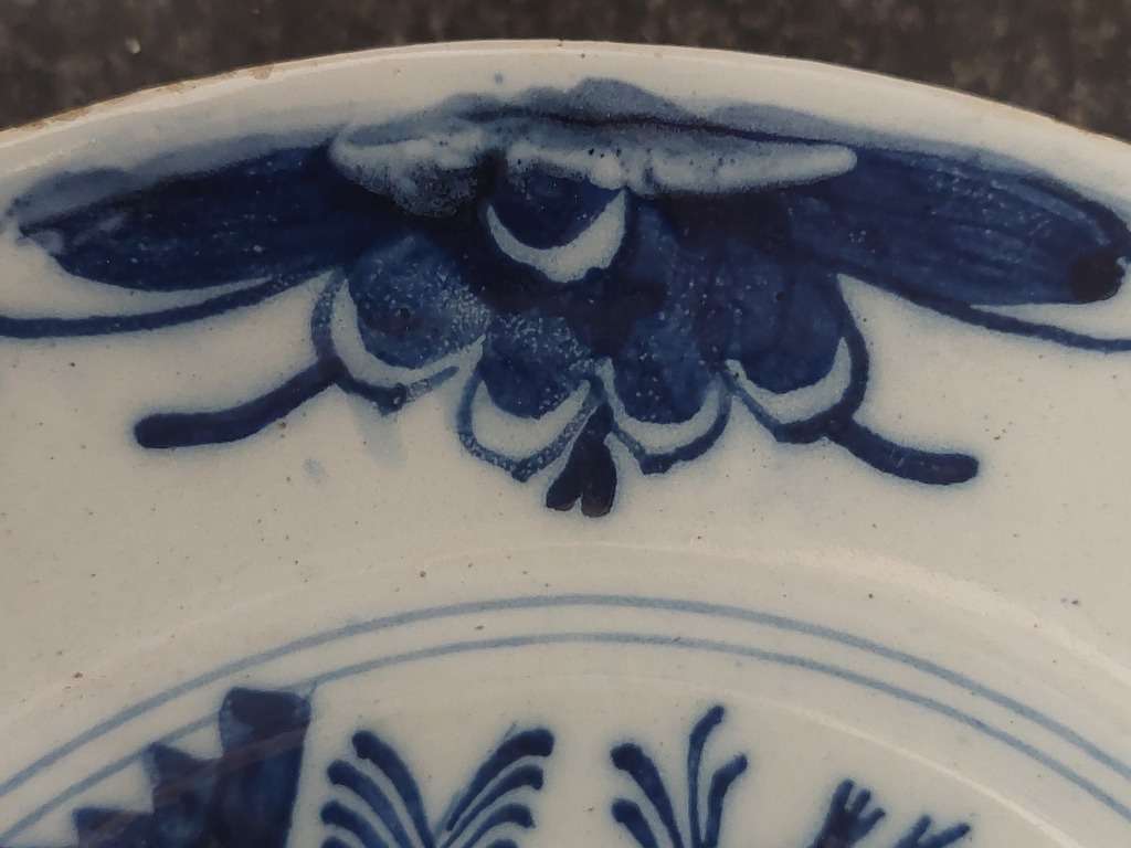 Rare!! 18th century Delft plate circa 1780`s Value R3500