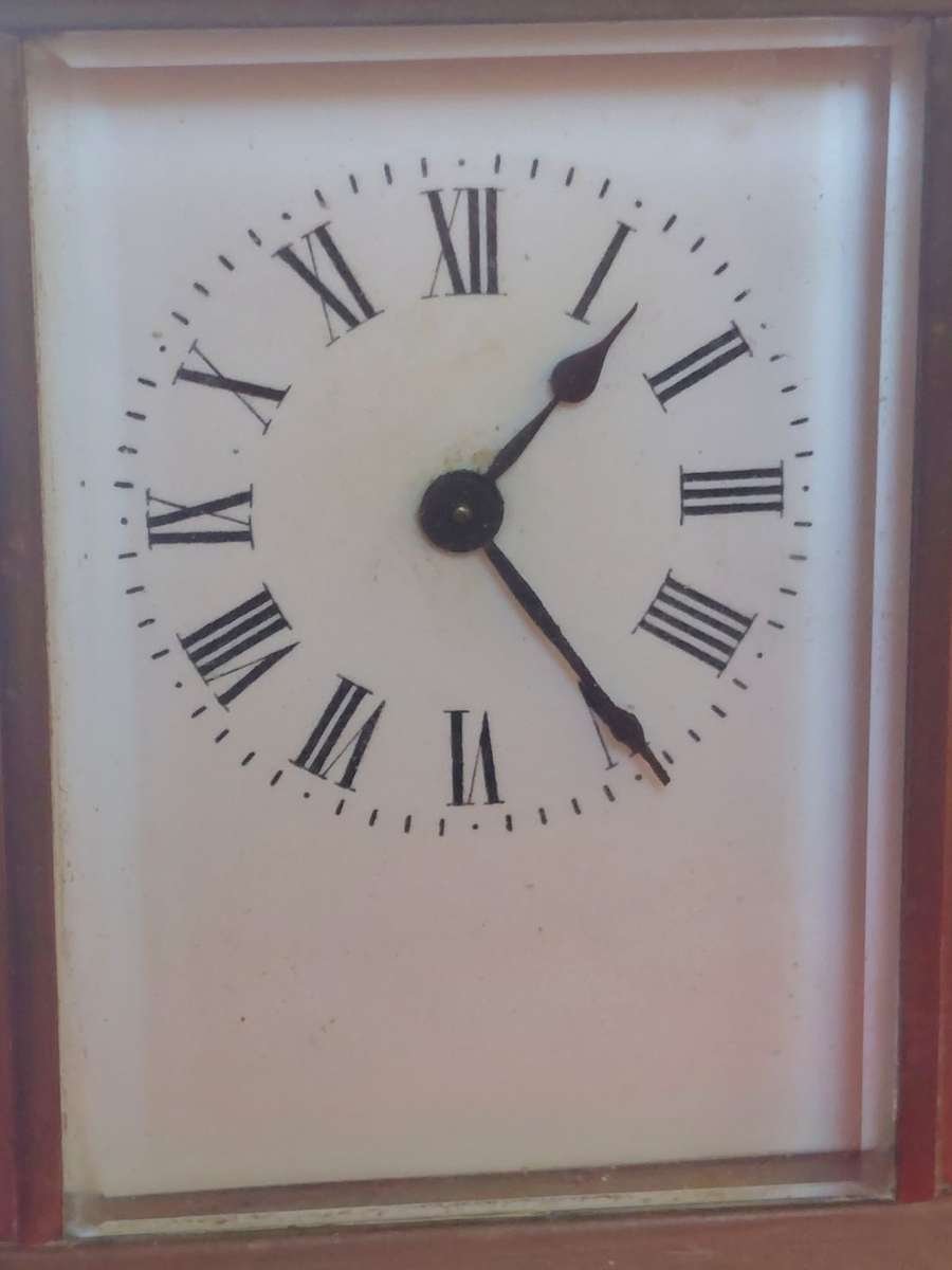 Antique Richard & co brass carriage clock Value R2500