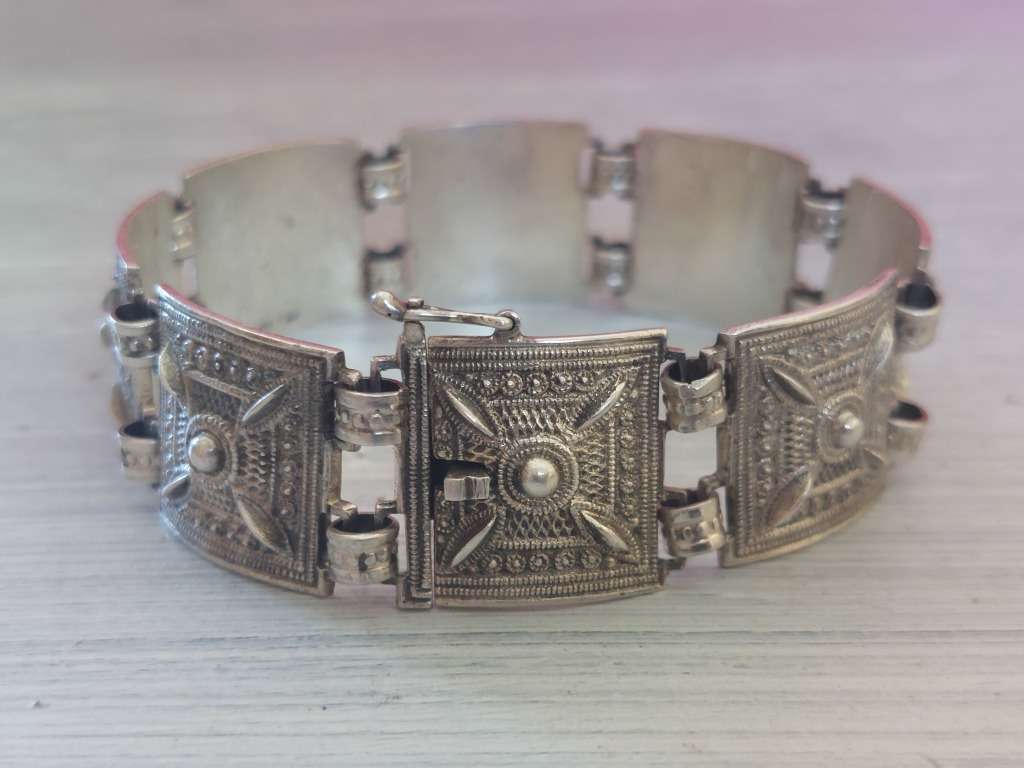 1930`s Blachian Antik Schmuck (BAS/GAS) 935 Austrian silver bracelet 43,6g Value R4500