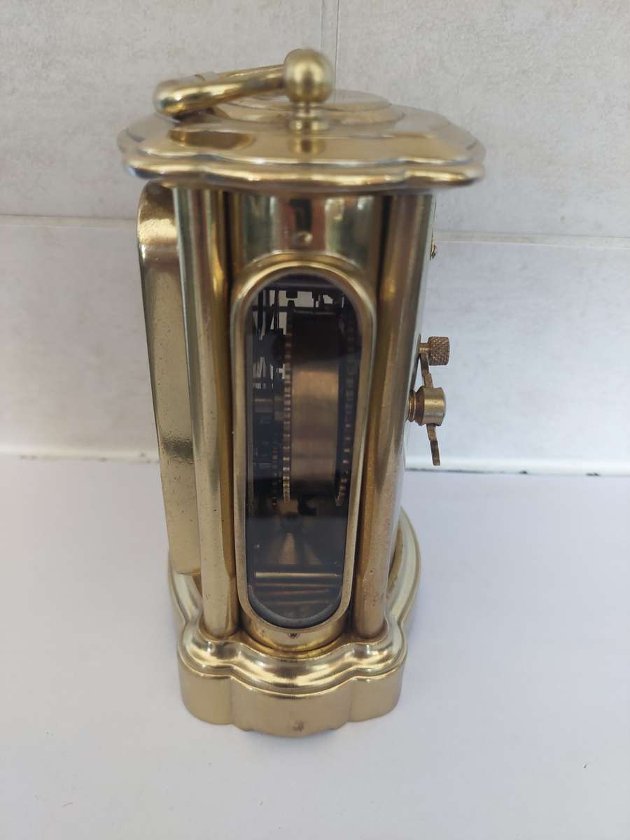 Very Rare!! 1890`s Ansonia Peep O Time Carriage clock 100% working!! Value R3500