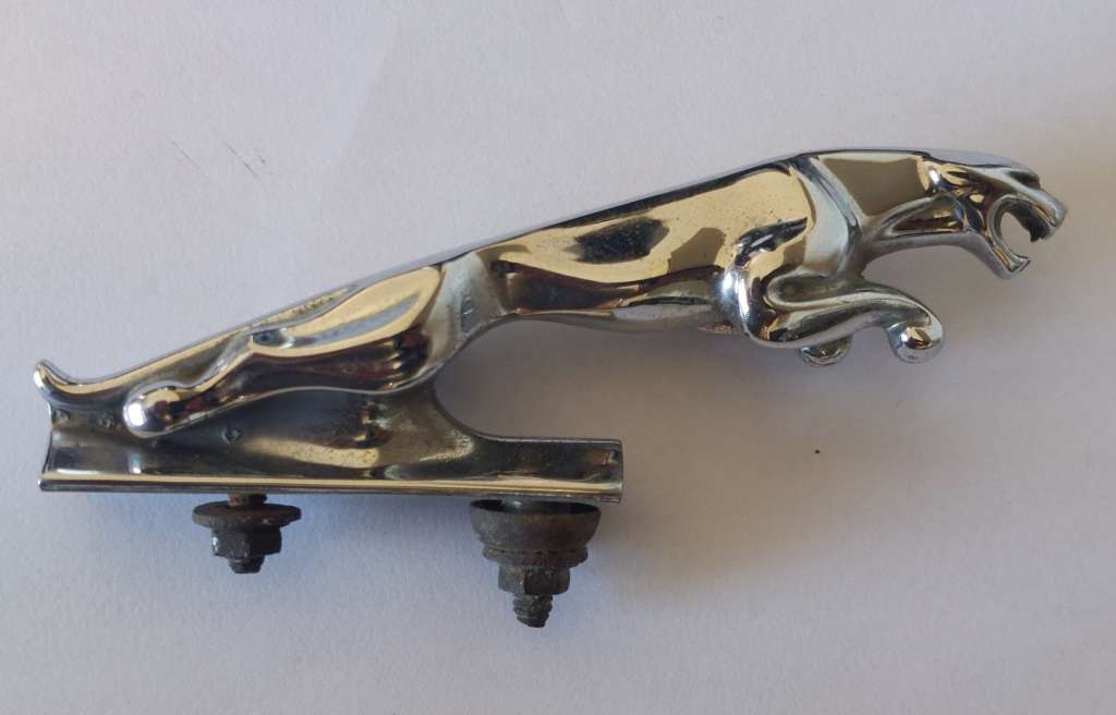Vintage 1960`s Jaguar car mascot in amazing condition