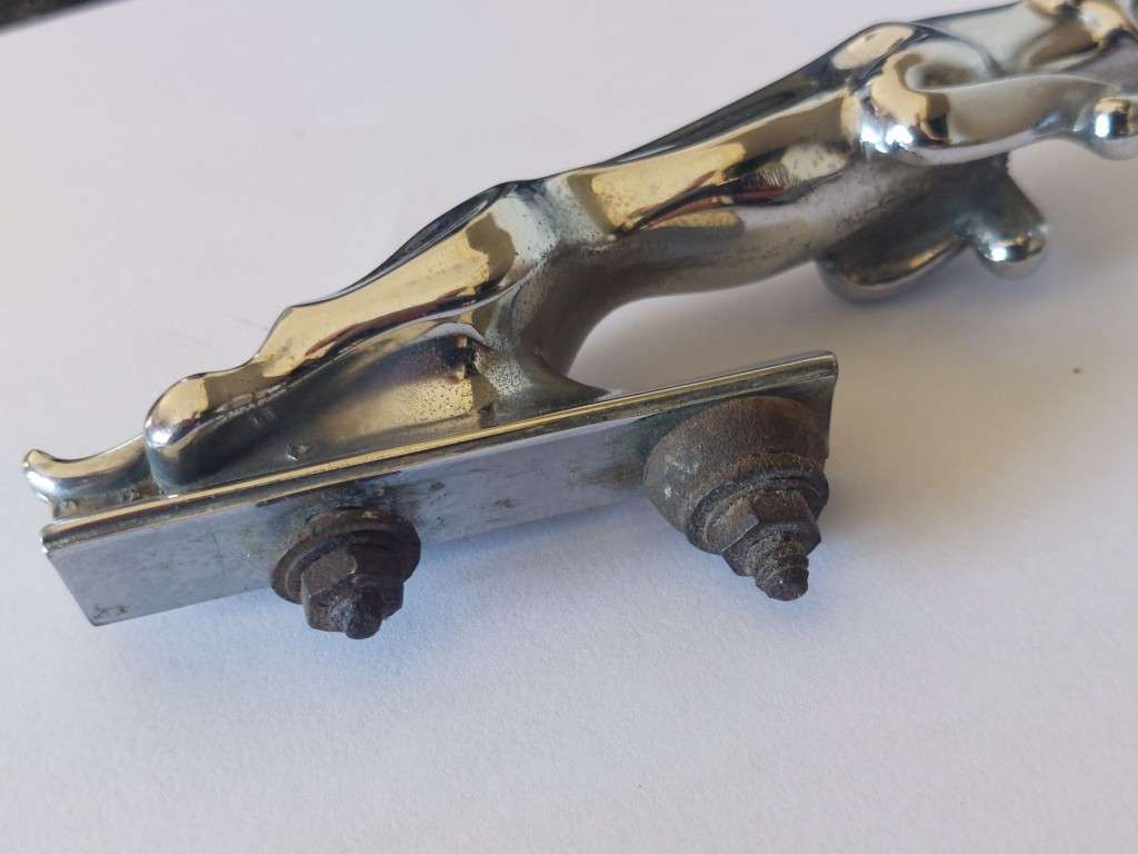 Vintage 1960`s Jaguar car mascot in amazing condition