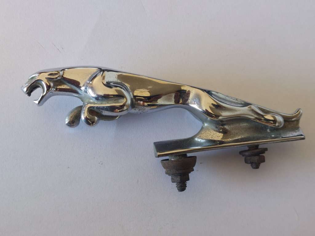 Vintage 1960`s Jaguar car mascot in amazing condition