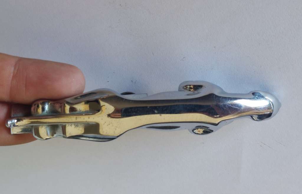 Vintage 1960`s Jaguar car mascot in amazing condition