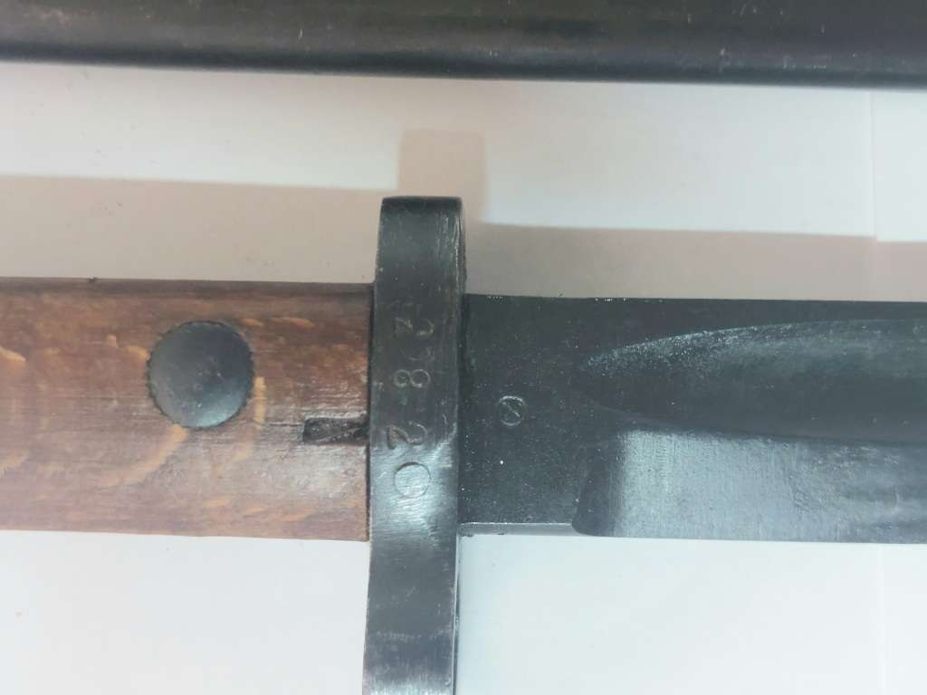 Rare!! WW2 Czech VR24 Mauser bayonet in near mint condition Value R3500