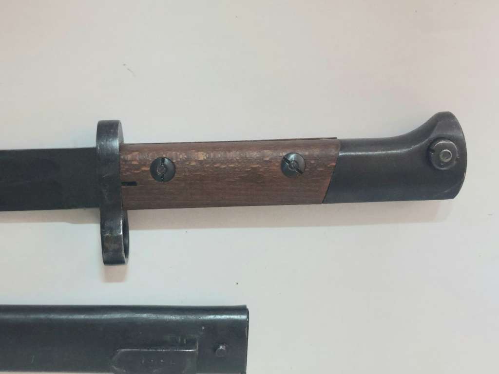 Rare!! WW2 Czech VR24 Mauser bayonet in near mint condition Value R3500