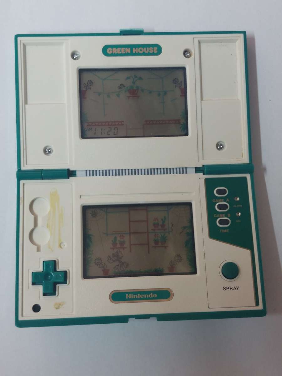 Wow!! 1982 Nintendo Green House game 100% working