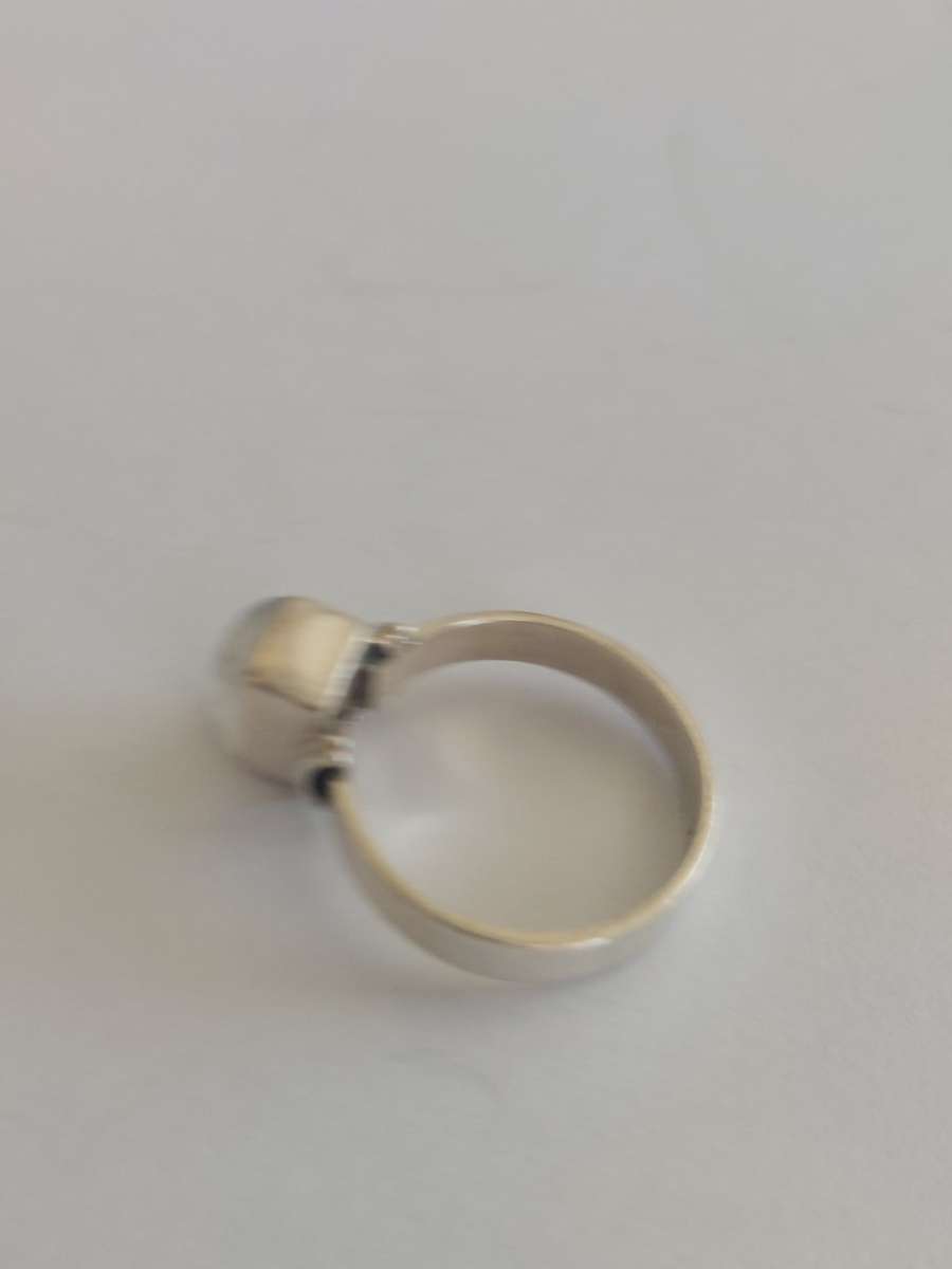 Vintage sterling silver moonstone ring 2,8g