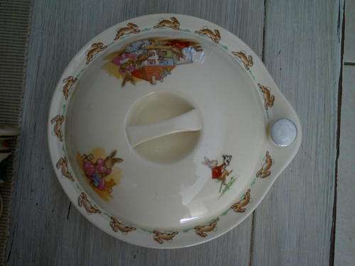 Rare 1930's Royal Doulton Bunnykins porrige warmer
