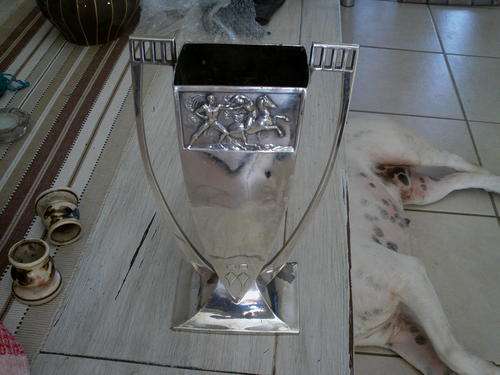 AMAZING! WMF Art Nouveau pewter vase