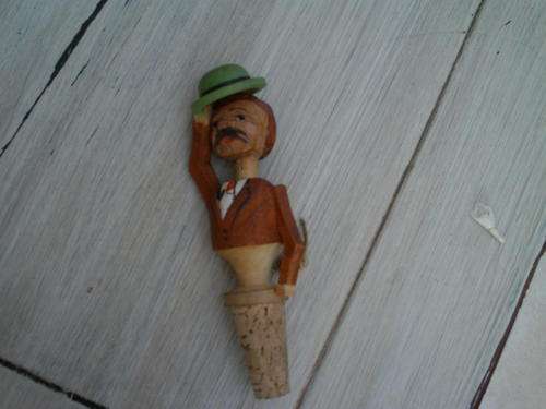 1940's German carved mechanical stopper