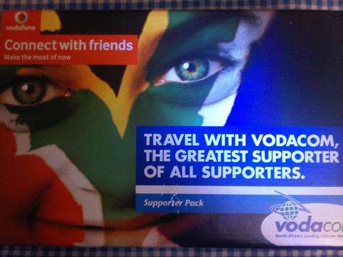 VODACOM - SUPPORTER PACK!!!     {NEW TO BOB}
