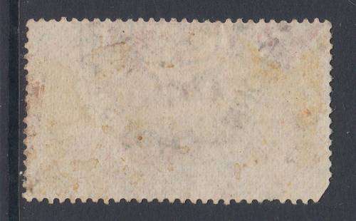 B180601 LEGACY DUTY = BLACK OVERPRINT Barefoot 19 Orange Free State 1885 issue