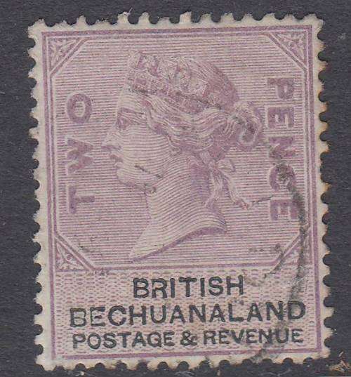 B190331 Bechuanaland 1888 2d SG 11a Pale Dull Lilac
