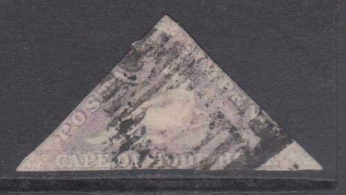 B190715 PALE ROSE LILAC Cape of Good Hope 1853 SG 7 NO THINS or CUTS FU cat R6000
